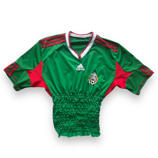 Shirred Mexico Soccer Jersey