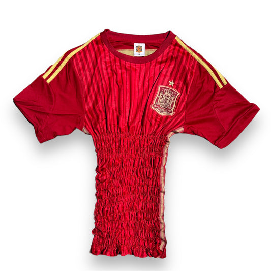 Shirred Spain Jersey Red